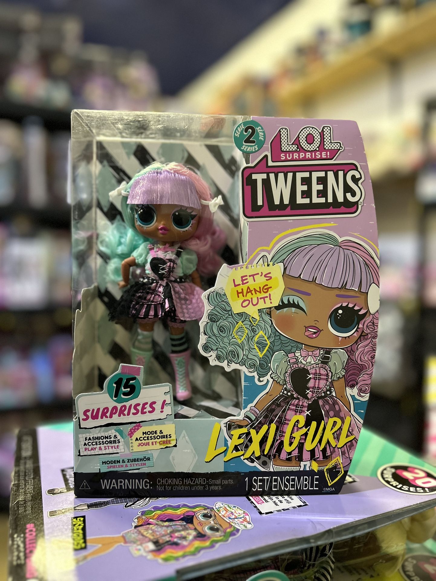 LOL Surprise Tweens Series 2 Lexi Gurl Girl Brand New OMG Doll 15 Surprises
