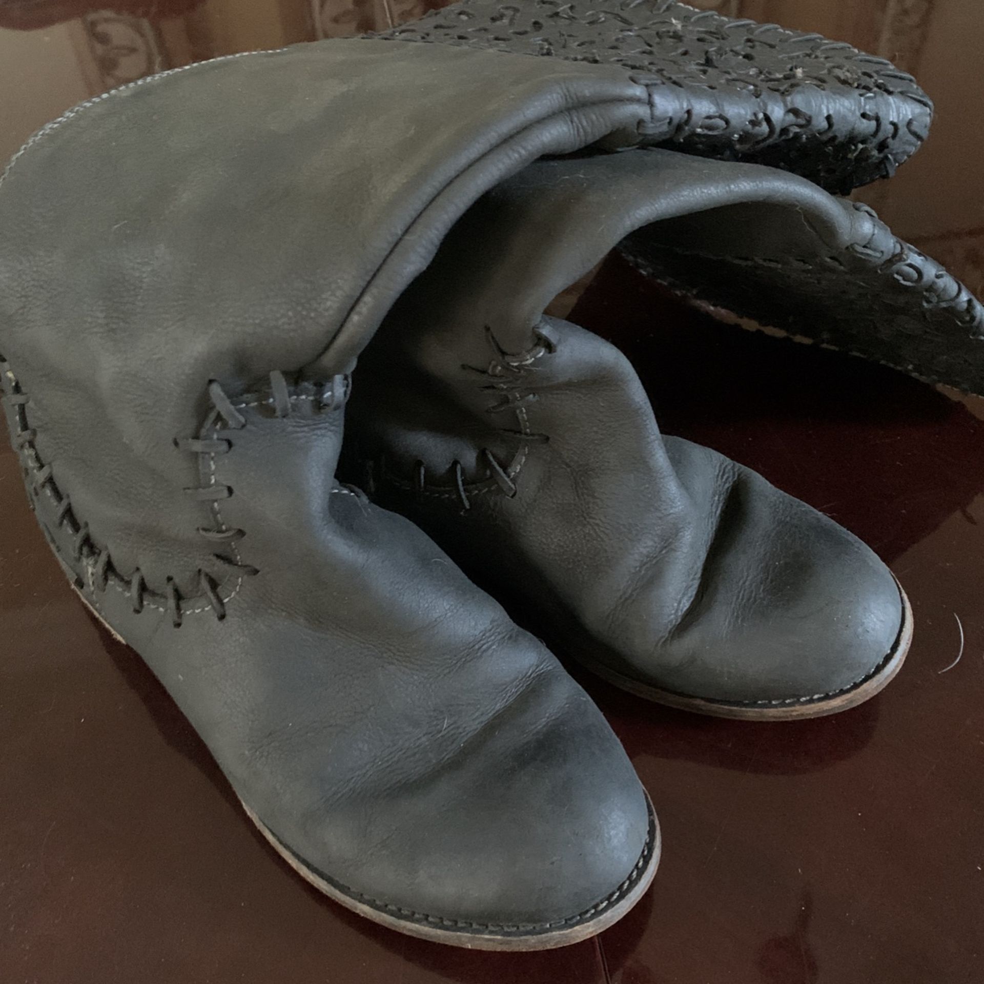 Black/Grey Corral Boots