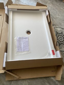 New Shower Base