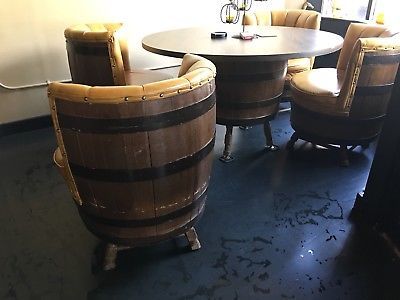 Vintage Whiskey Barrel Chairs For In St Louis Mo Offerup Vintage Whiskey Barrel Chairs For