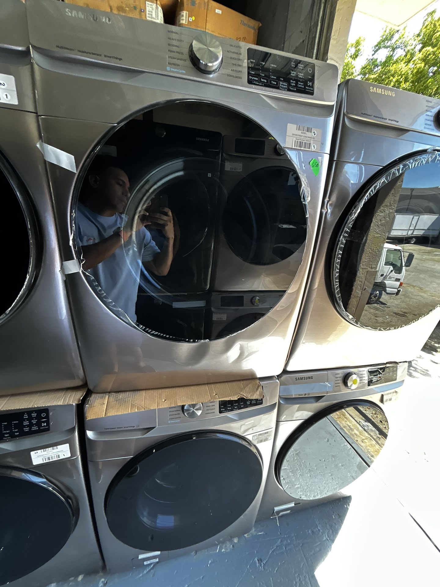 Washer And Dryer Front Load Stackable 