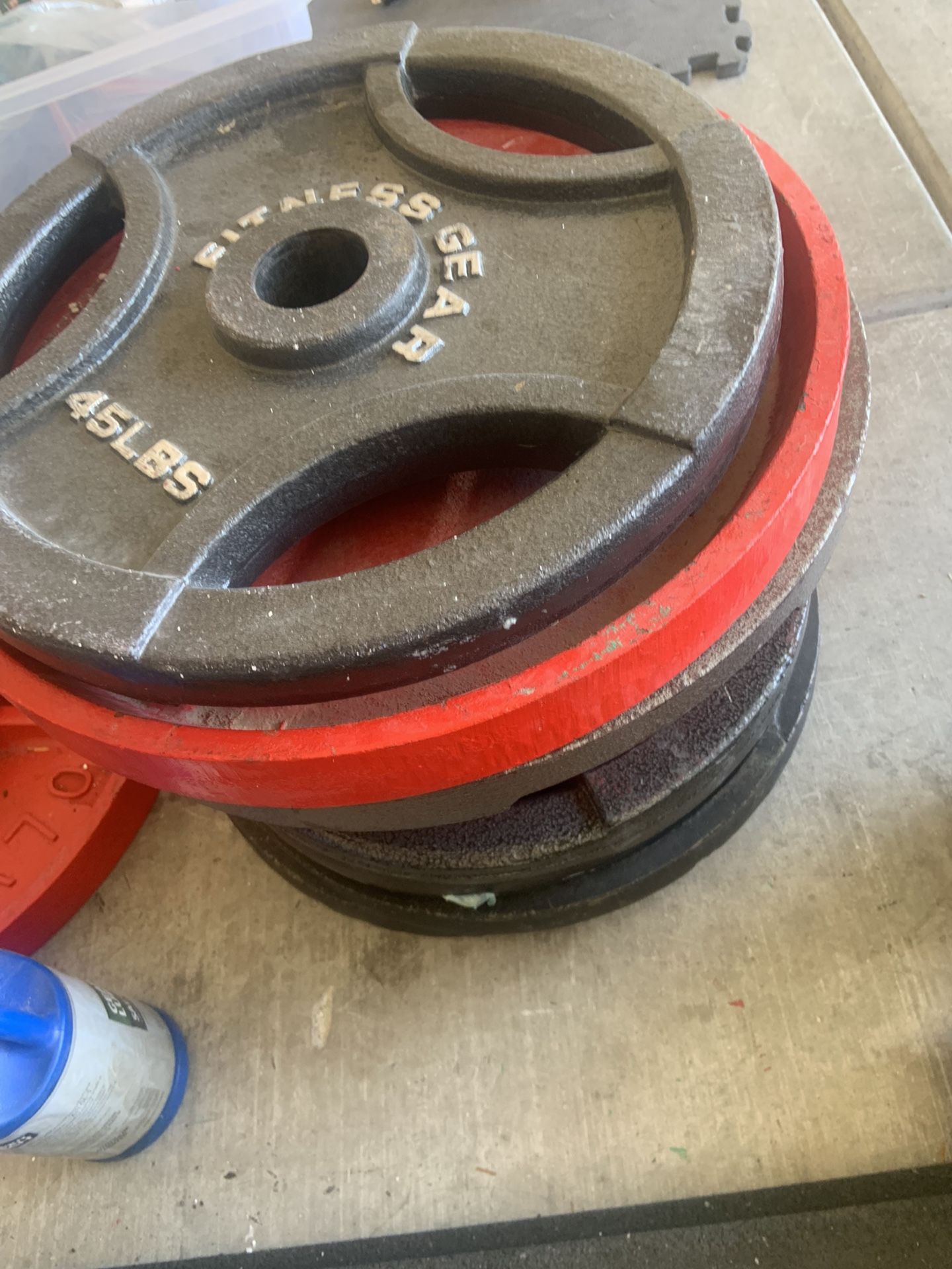 Olympic Weights.