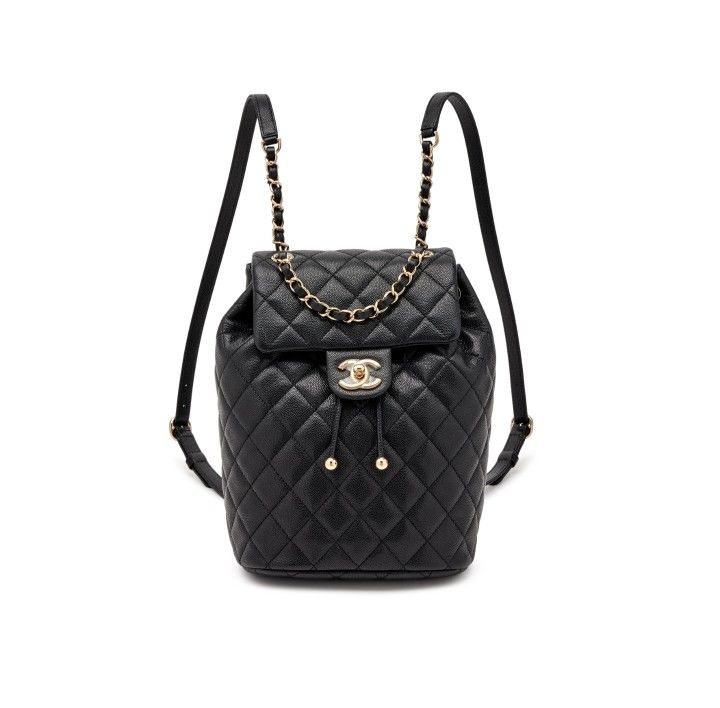 Chanel Black Quilted Mini Urban Spirit Backpack 