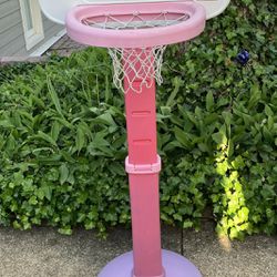 Adjustable Kids’ Basketball Hoop With Ball