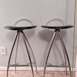 Leather Bar Stools 