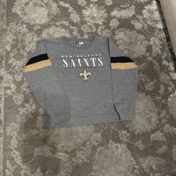  NFL NEW ORLEANS SAINTS Sweatshirt NWOT