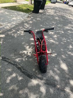 Red Coleman      I want a trade for a Baja mini bike frame