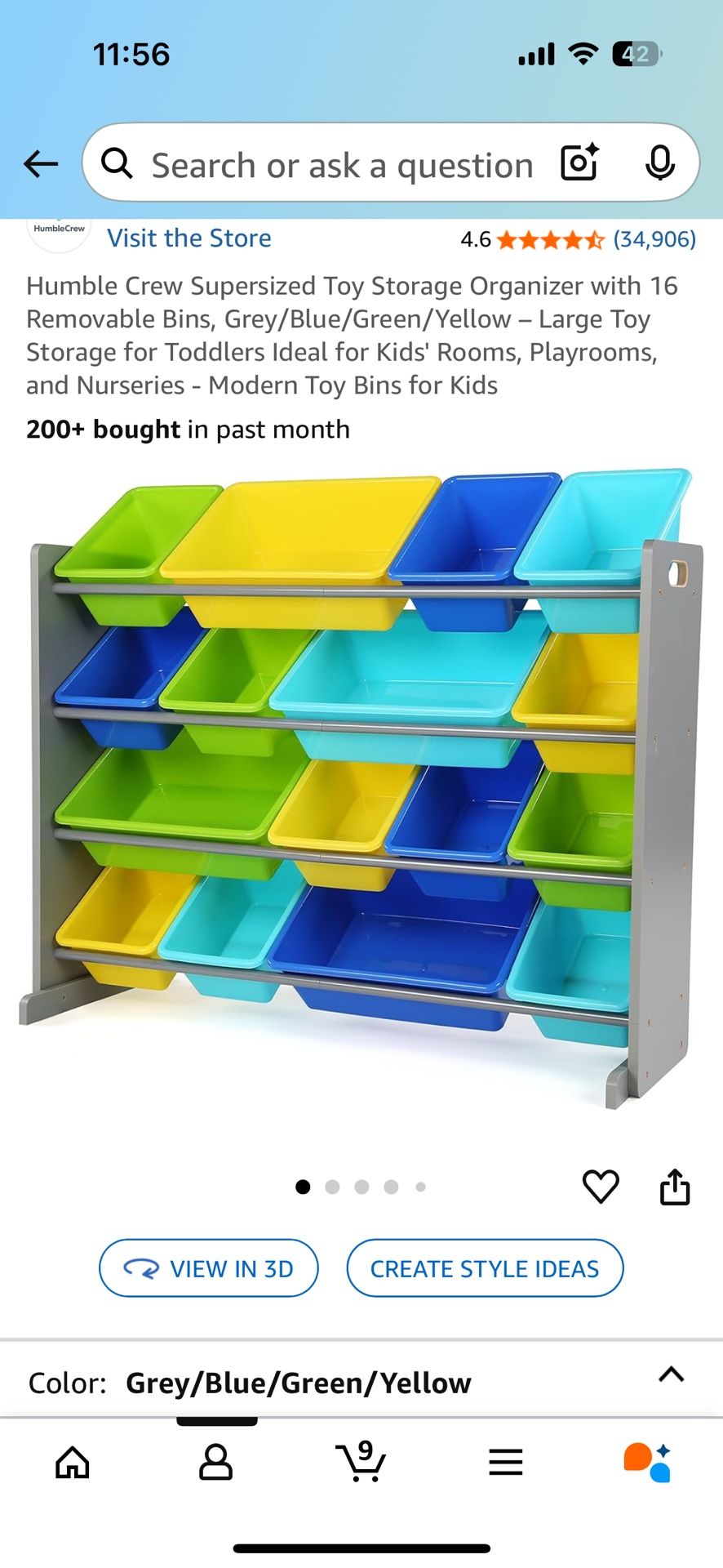 Toy Storage Organizer