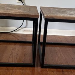 end tables. 