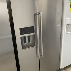 Kitchen Aid Side By Side In Stainless Steel Counter Depth