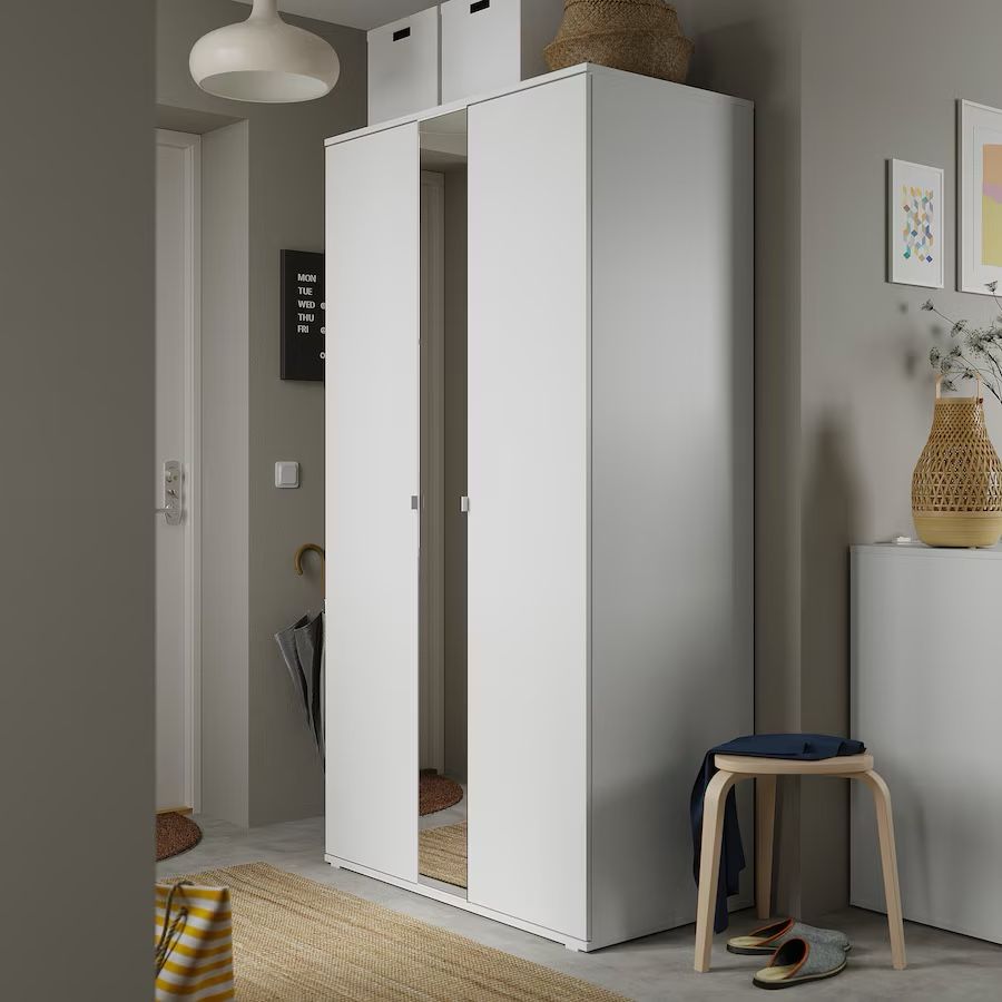 IKEA Wardrobe With Two Doors And Mirror