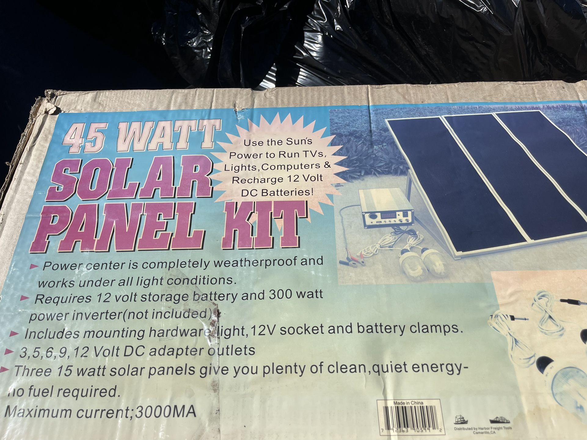 45 Watt Solar Panel Kit