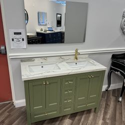 Green Vanity Avaluxury Selena