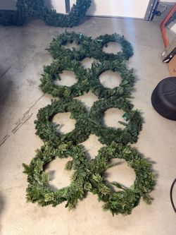 24” Christmas Wreaths