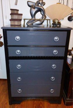 Art Deco Style Dresser Chest Haunted 👻 Vintage!!!