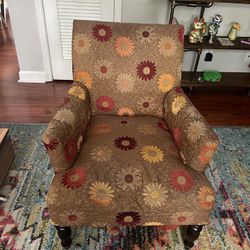 Floral Arm Chair