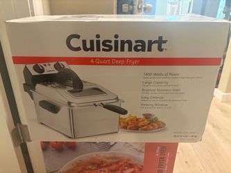 NEW IN THE BOX CUSINART DEEP FRYER