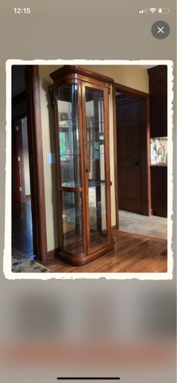 Pulaski curio cabinet