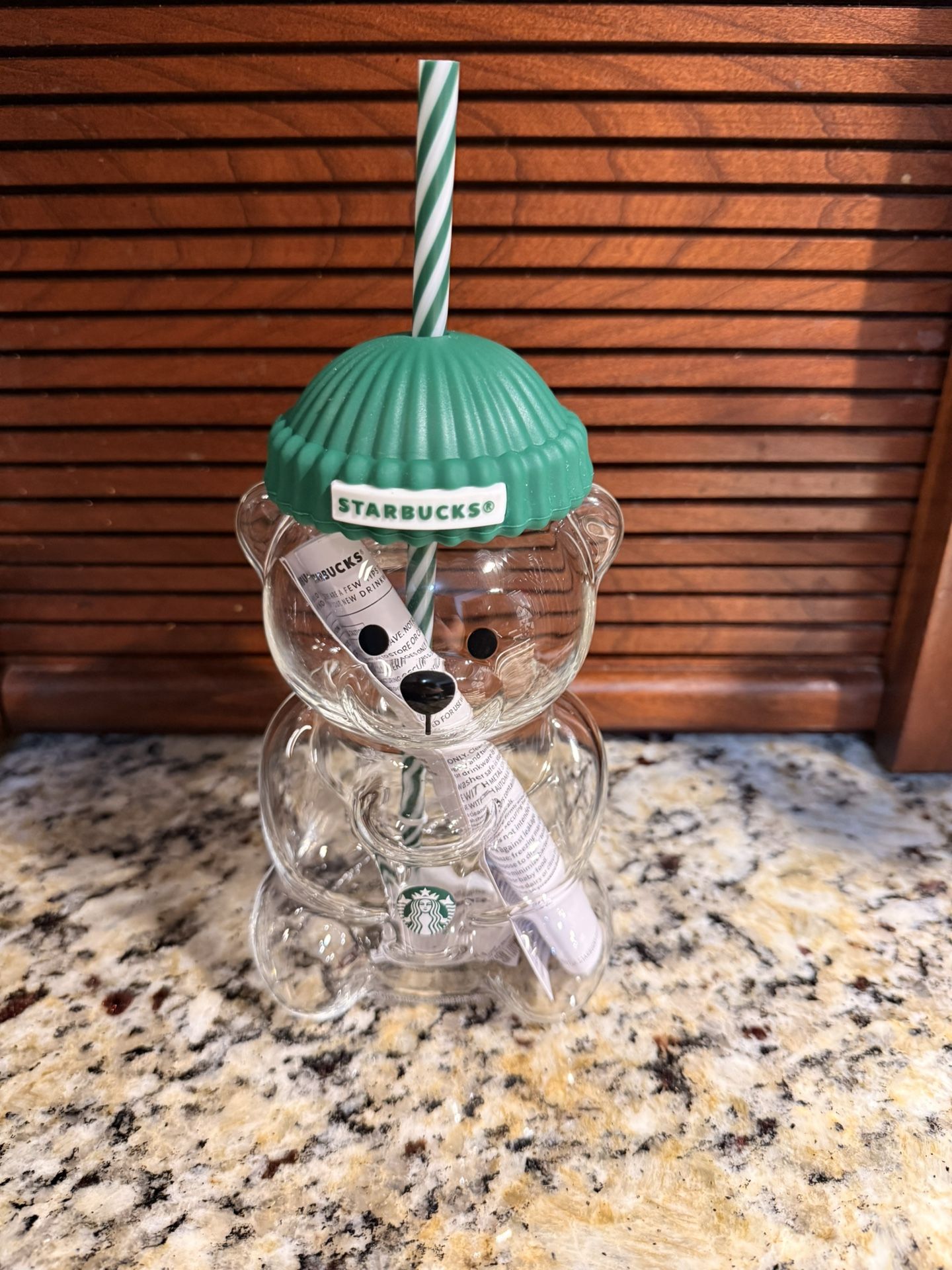 Starbucks bearista glass