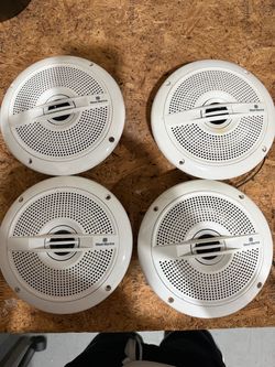West marine 6” speakers
