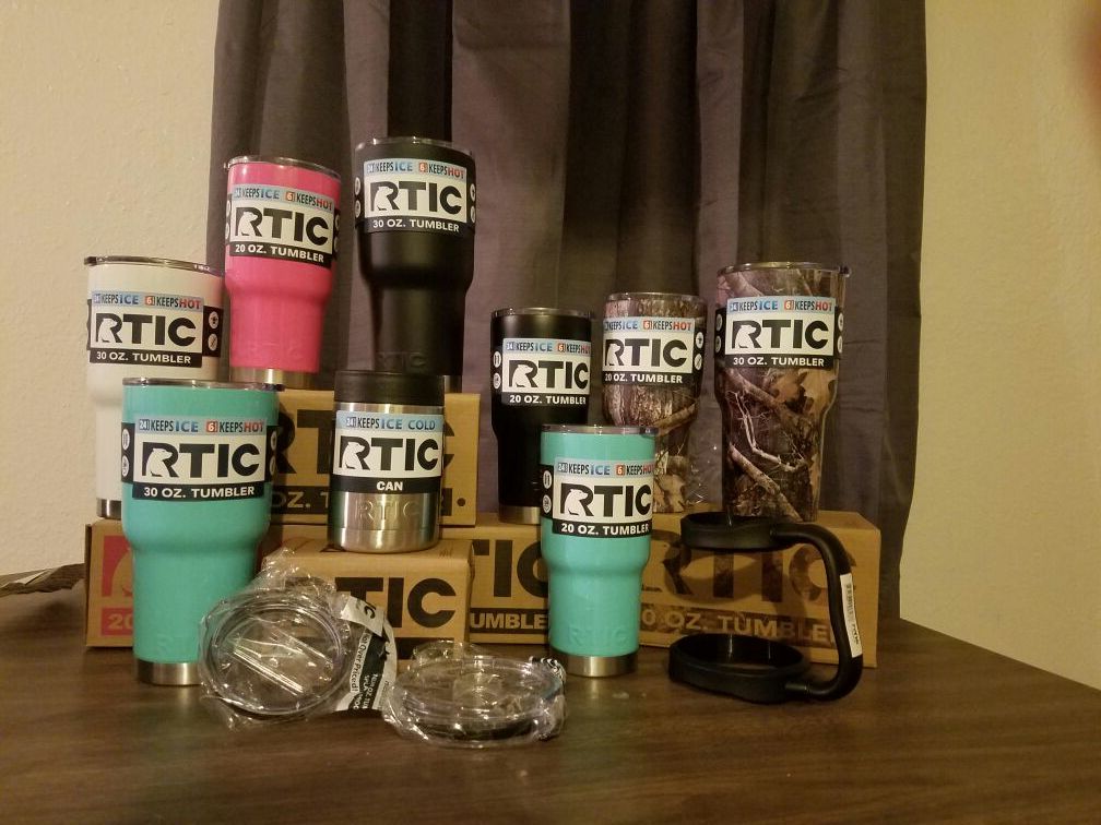 Rtic tumblers & accessories