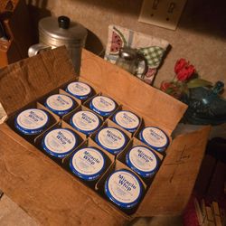 Vintage Miracle Whip [8 oz] Glass Jars — Set of 12 | 1970s–80s