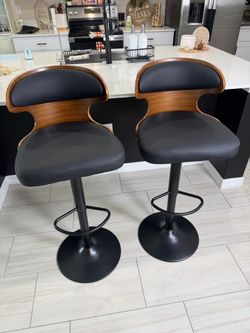 Adjustable Barstools Set NEW