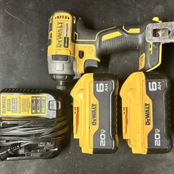 Dewalt Impact with batteries 