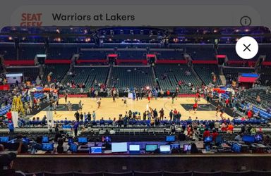 Golden State Warriors at Los Angeles Lakers