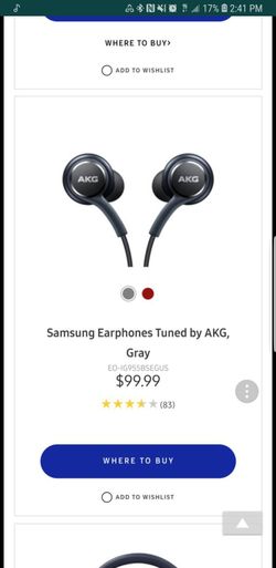 Samsung AKG Headphones