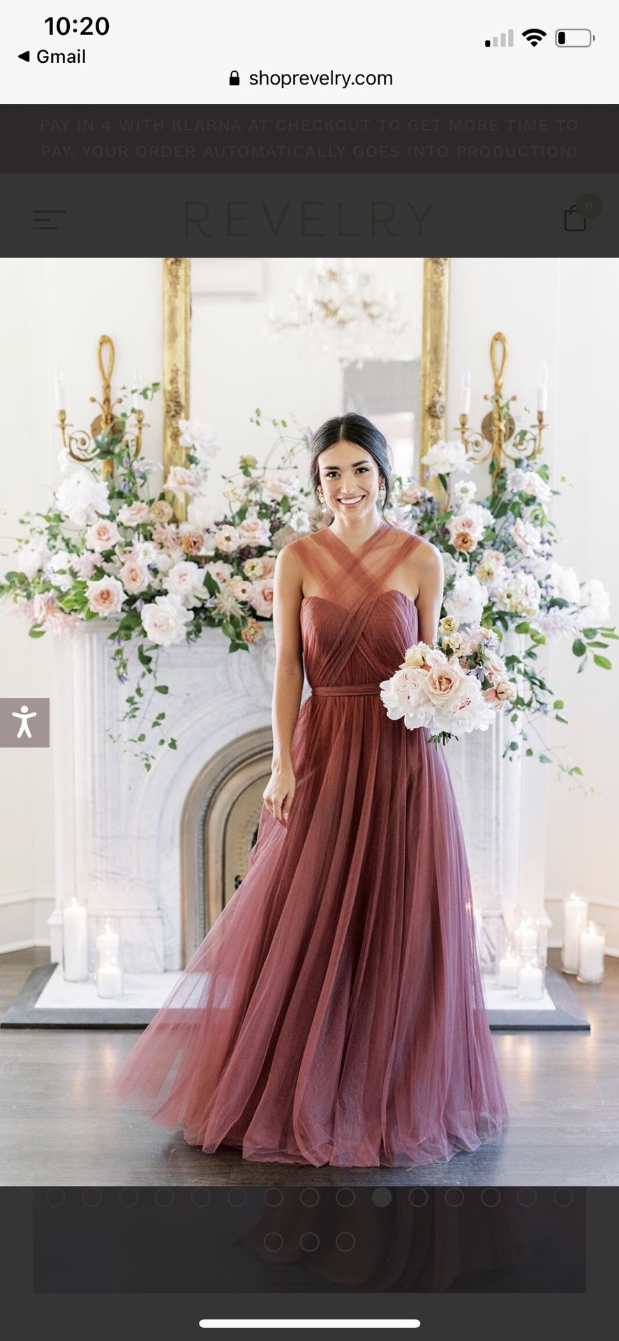 Revelry Rosalie Tulle Convertible Dress (Bridesmaid Dress)