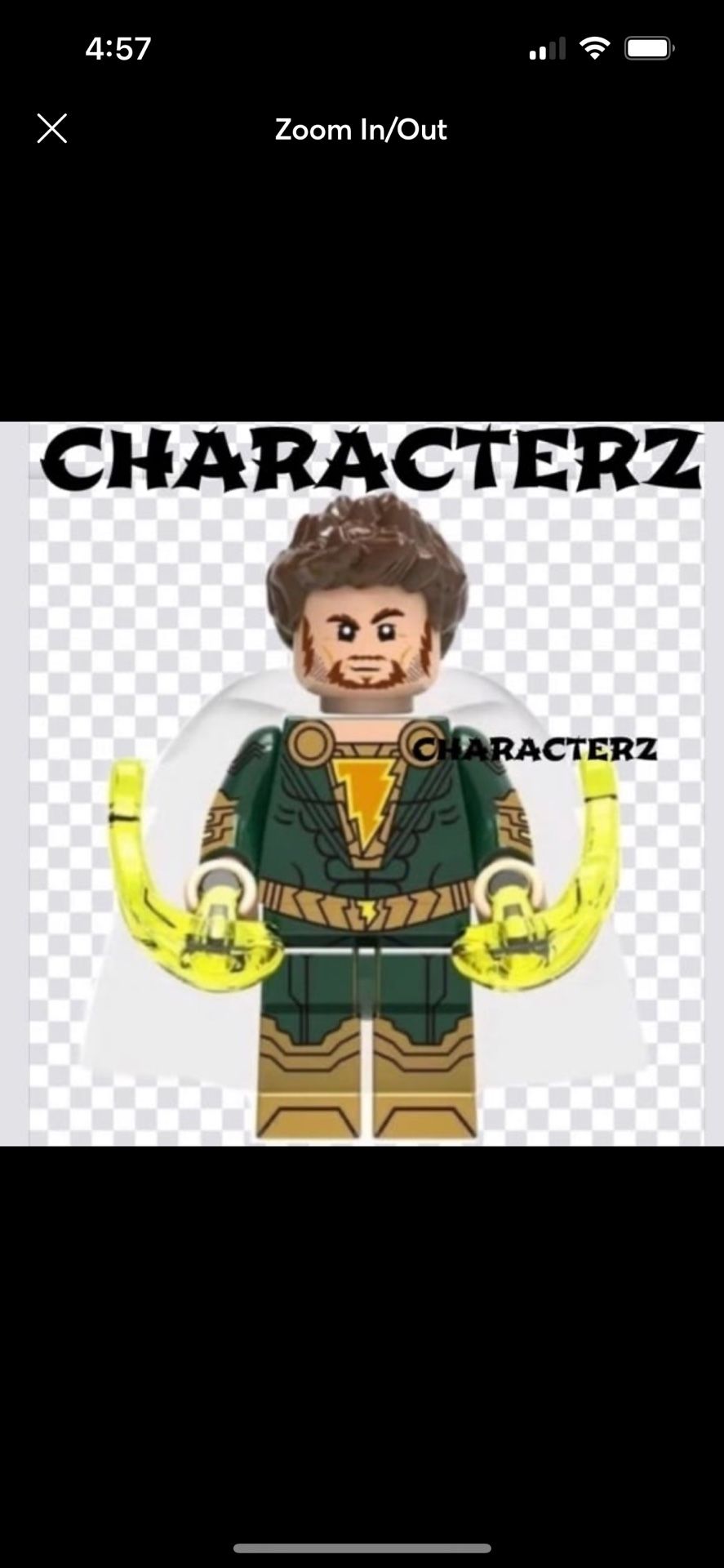 DC Comics Pedro Pena Shazam Minifigure