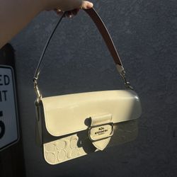 White Coach shoulder bag