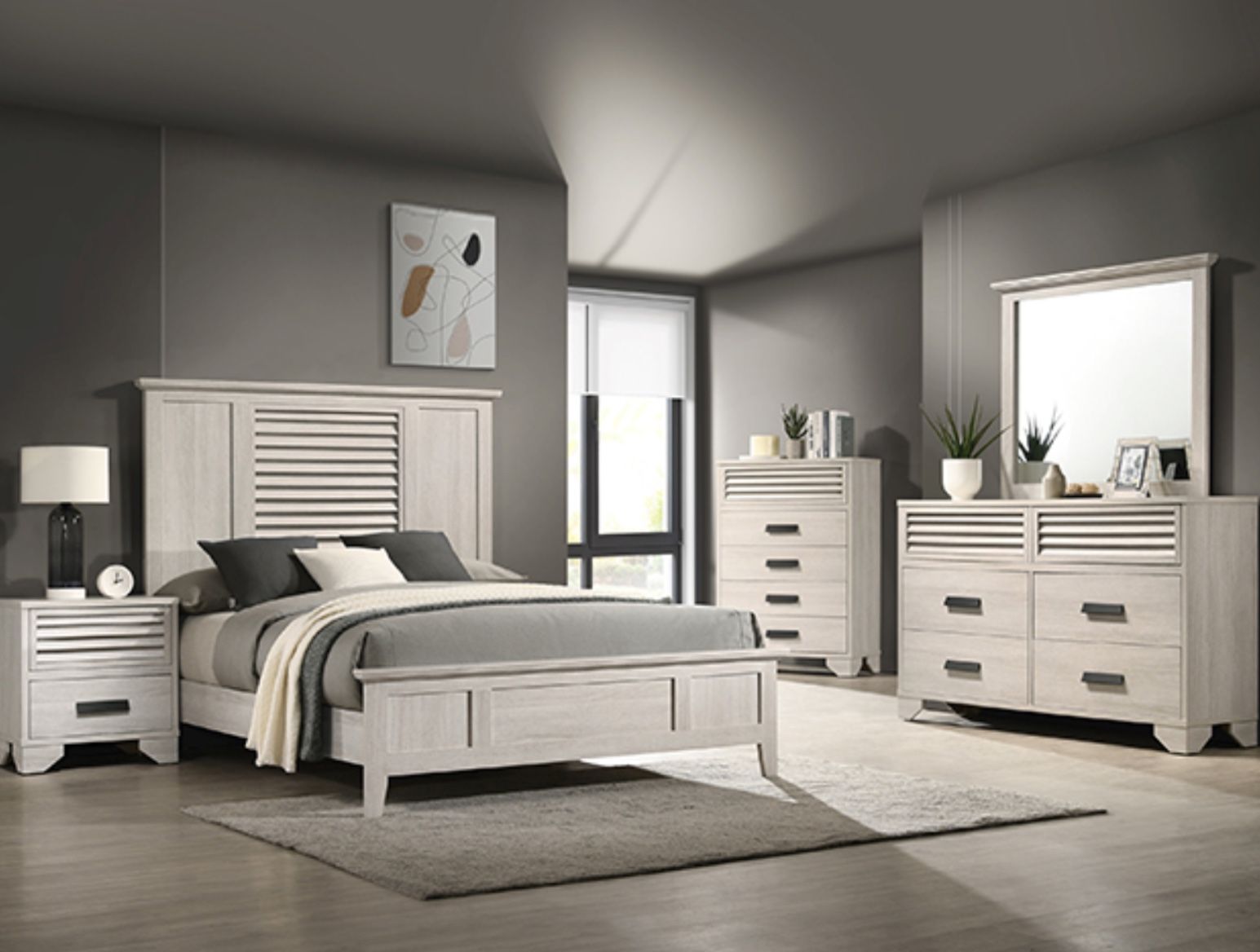 4 Pc Queen Bedroom Set