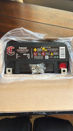 Brand New Never Installed Motorcycle Battery