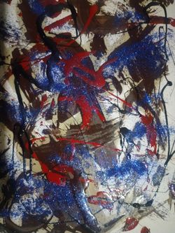 Abstract painting prints