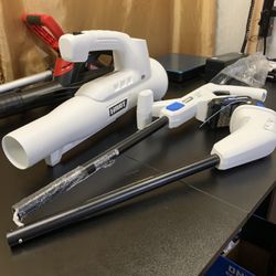 Grass Trimmer & Leaf Blower Kit 