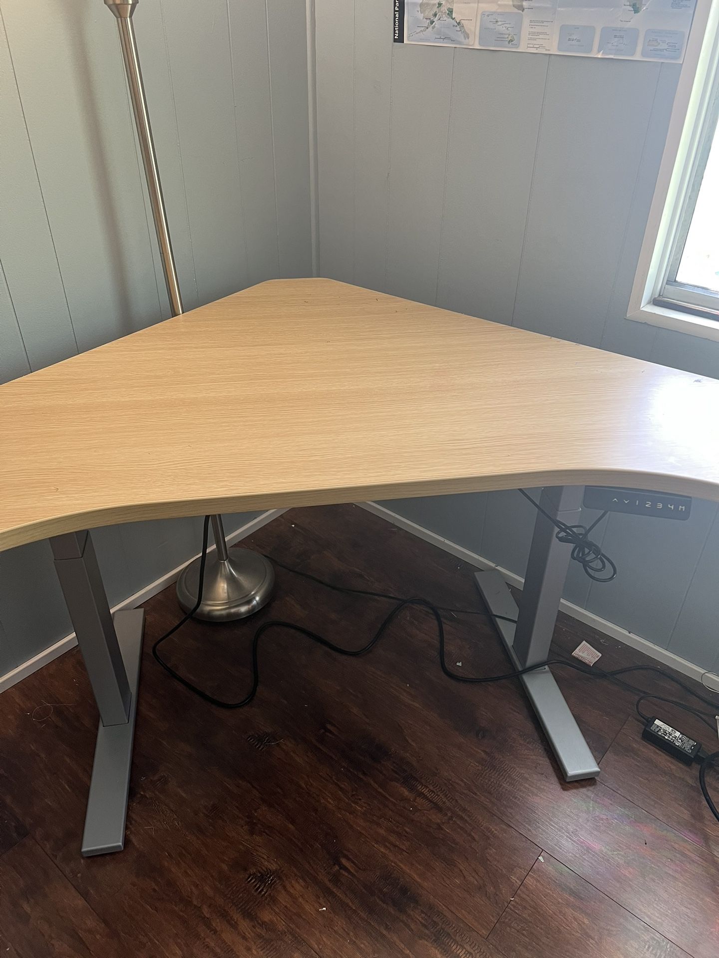 Large Sit-Stand Desk $80 OBO