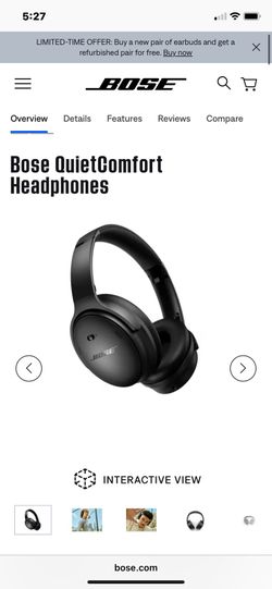 Bose Ultra Comfort Headphones