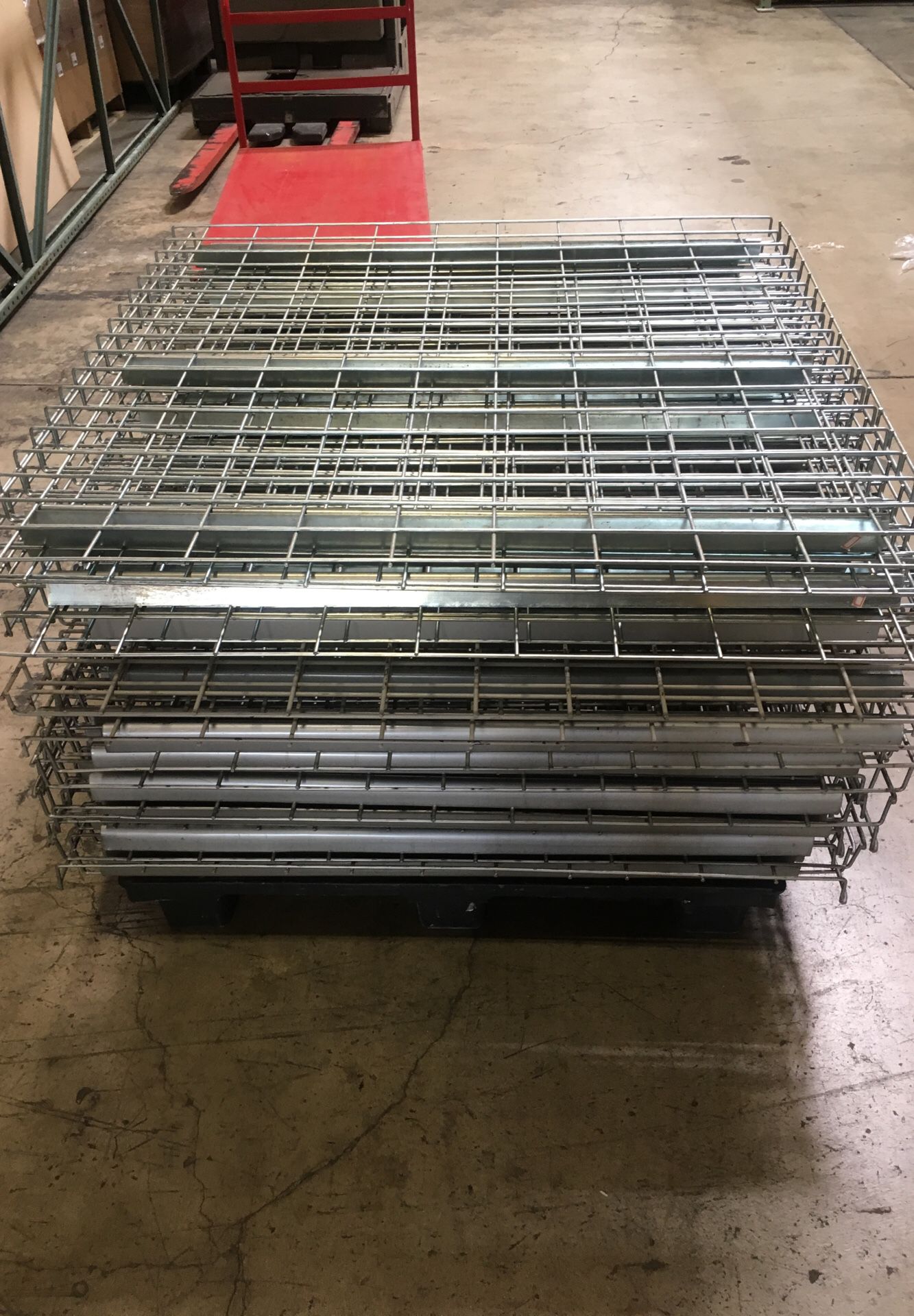 Wire decks for 42 “ and 44” pallet racking