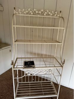 Cast Iron Shelving Unit