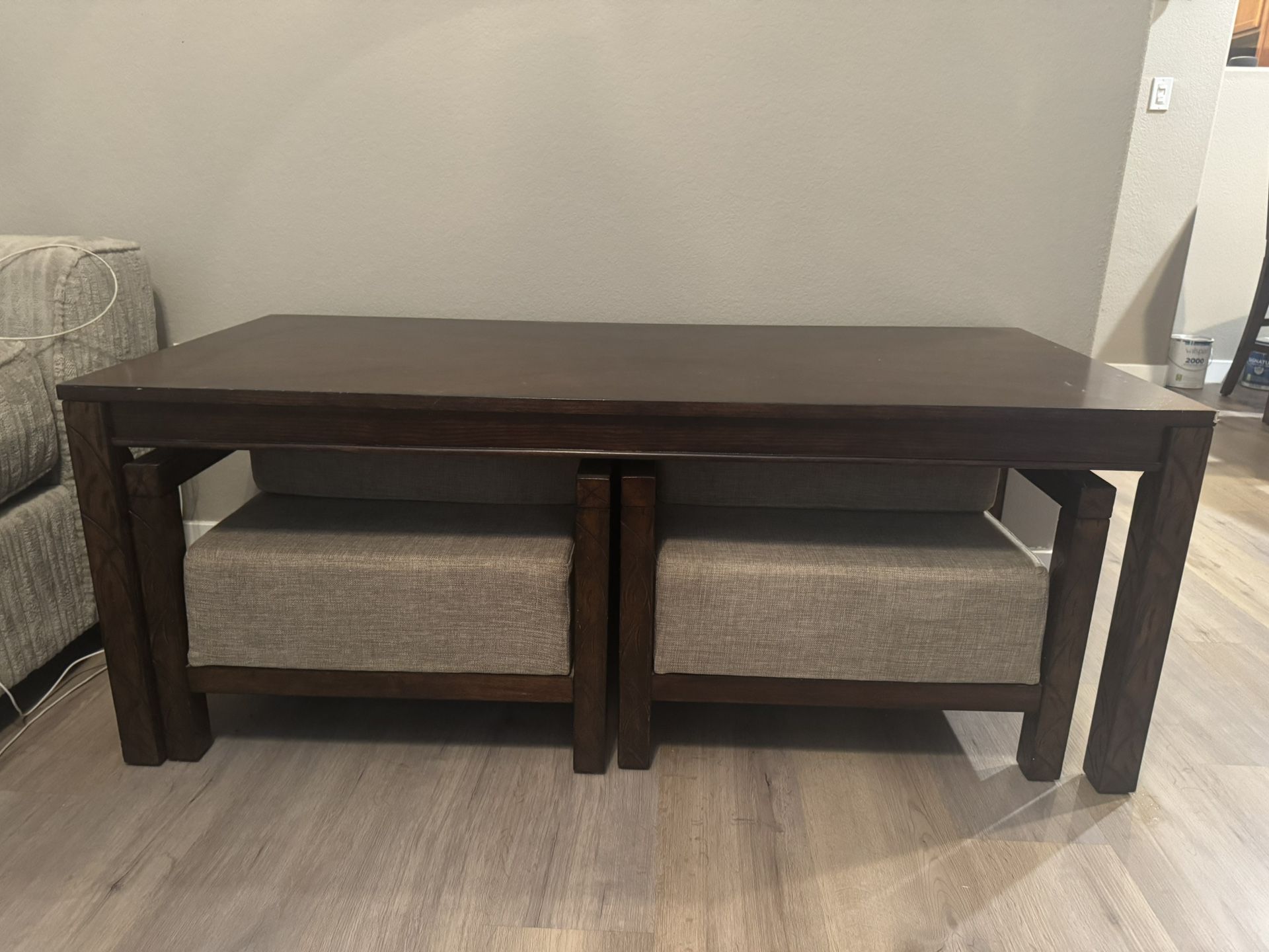 Coffee Table With Chairs