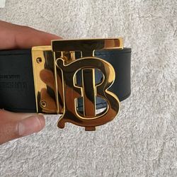 Real, Burberry, belt