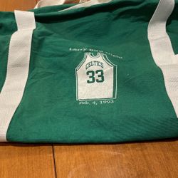 Larry Bird Night Bag Used Good Condition