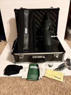 Bushnell Spotting Scope with Hard Case
