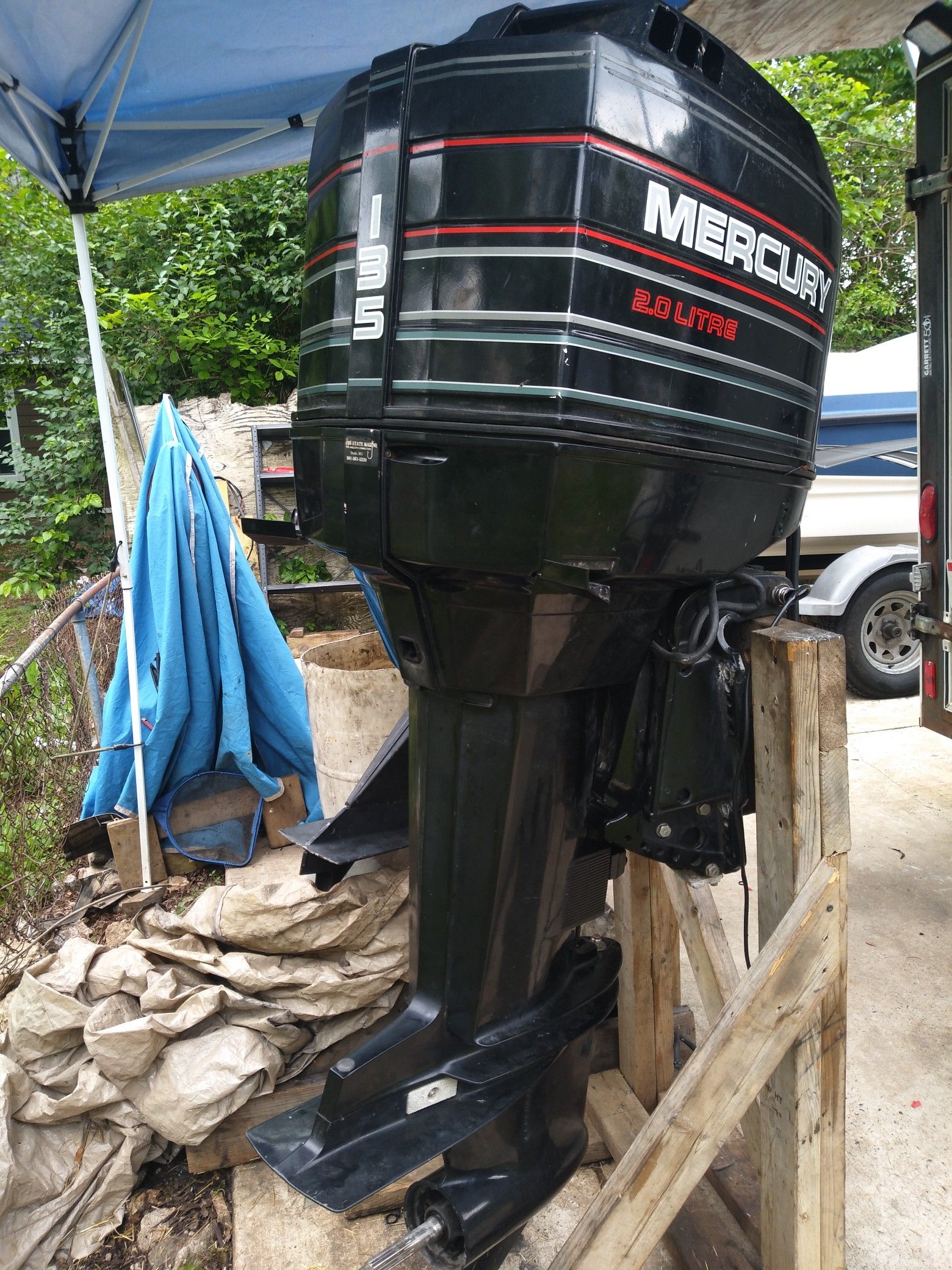 Mercury 135hp outboard motor