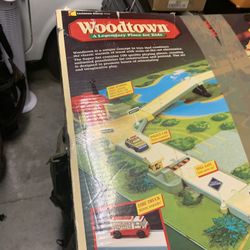 Woodtown Kids Large Set Vehicles/Destinations