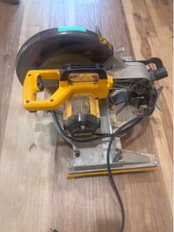DEWALT DW705 12” Compound Miter Saw – Heavy Duty 15 Amp