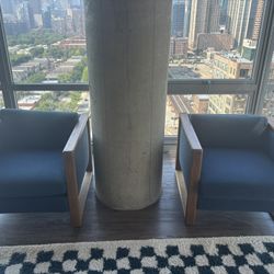 Set of vintage Knoll chairs