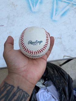 Signed baseball